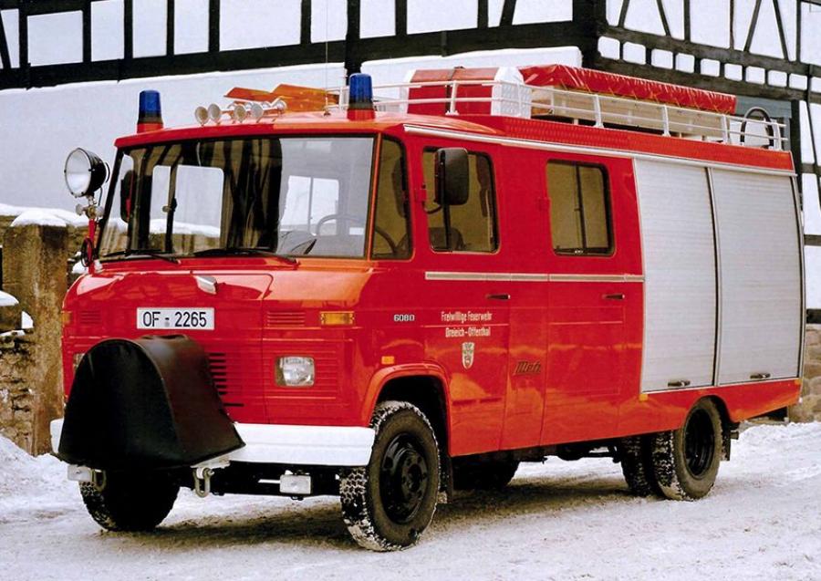  Mercedes-Benz LF608D Loschfahrzeug Metz 1981 года  (фото 1 из 1)